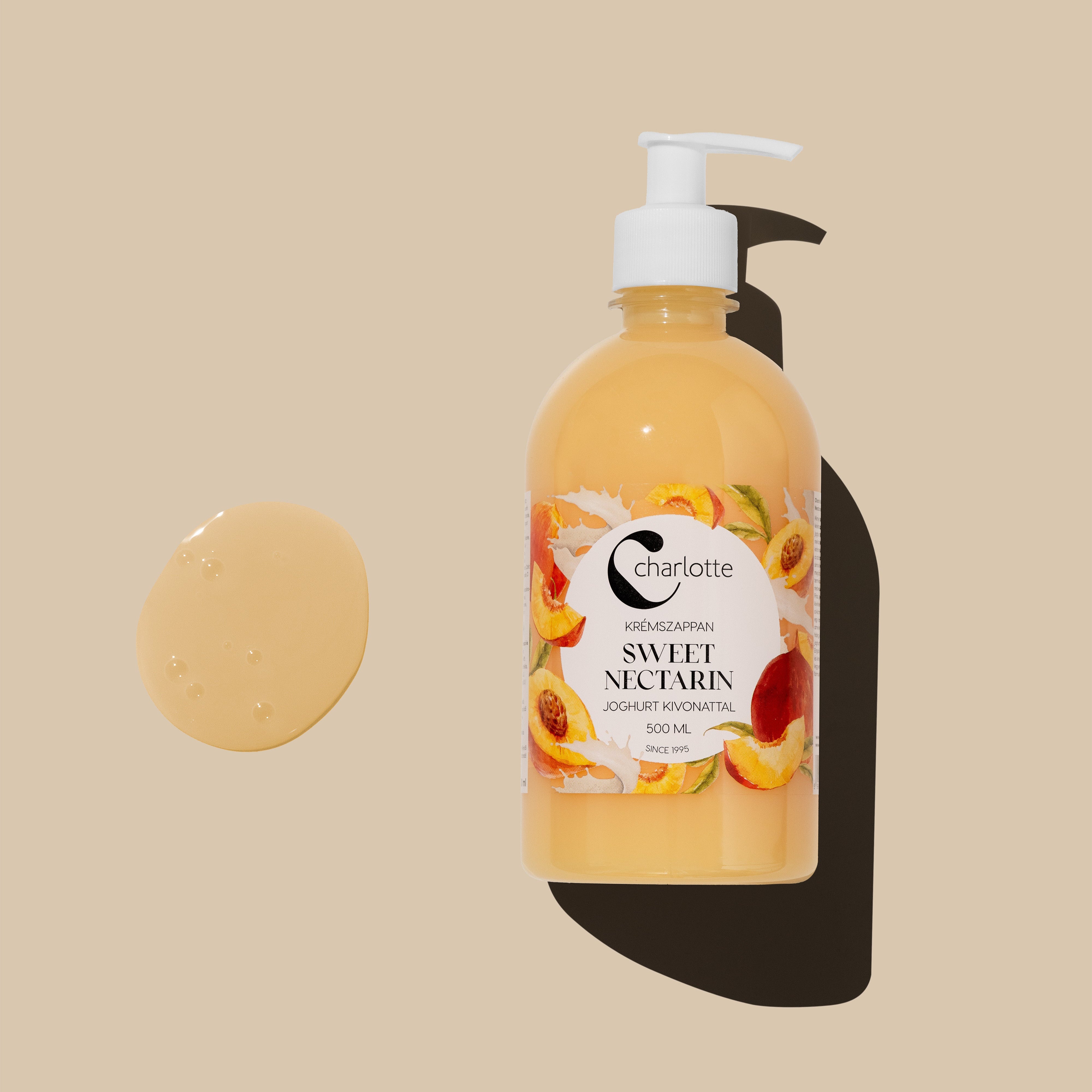 Charlotte Sweet Nectarin krémszappan 500 ml