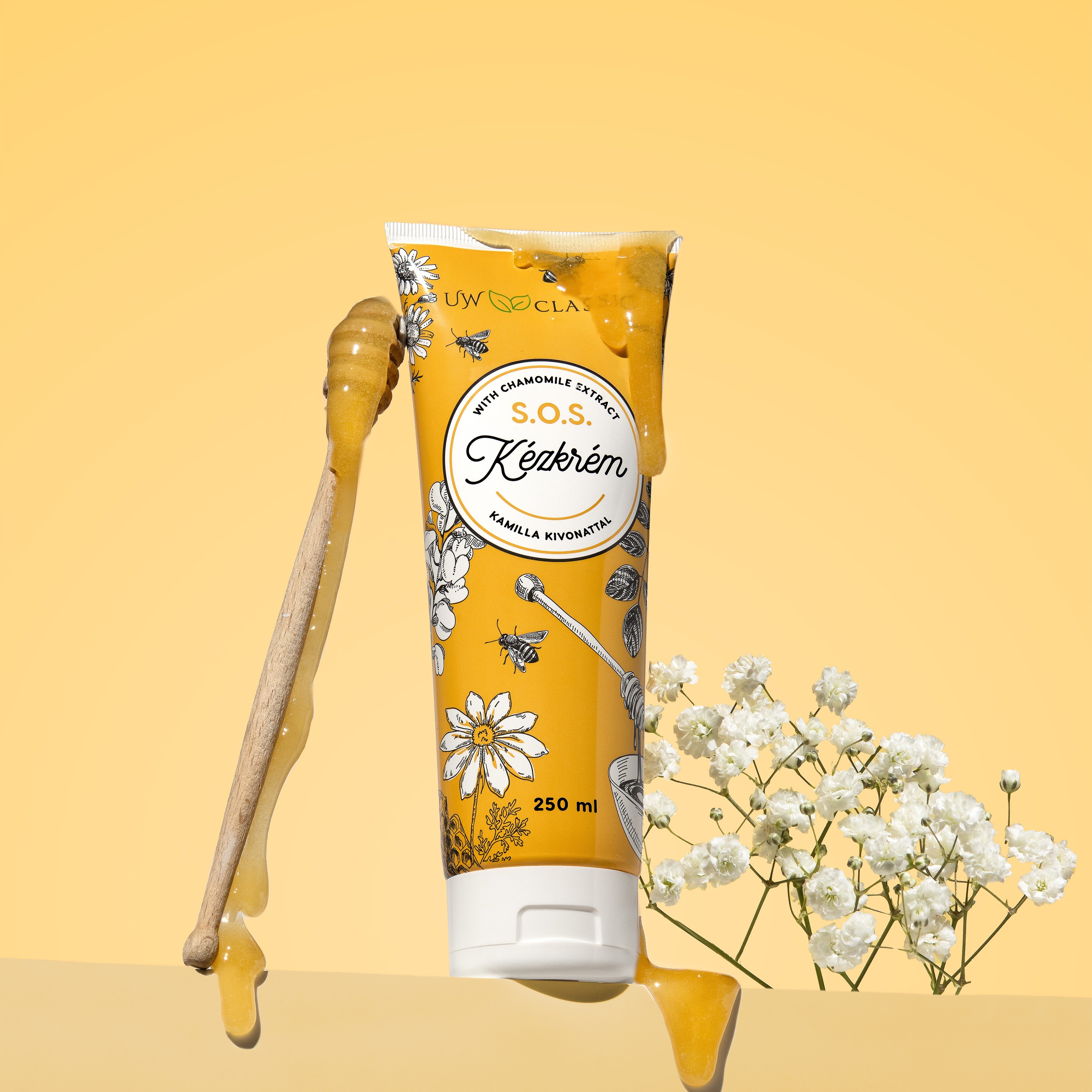 UW Classic S.O.S. Kézkrém Ureával 250 ml