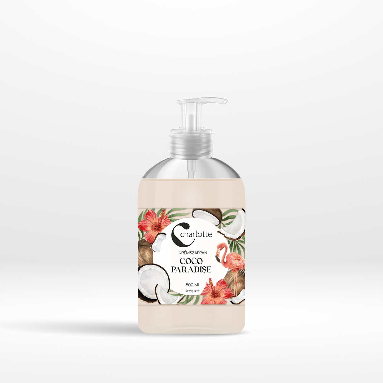 Charlotte Coco Paradise krémszappan 500 ml