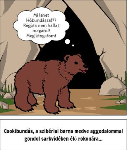 Medvebalzsam képregény – Hóbundás