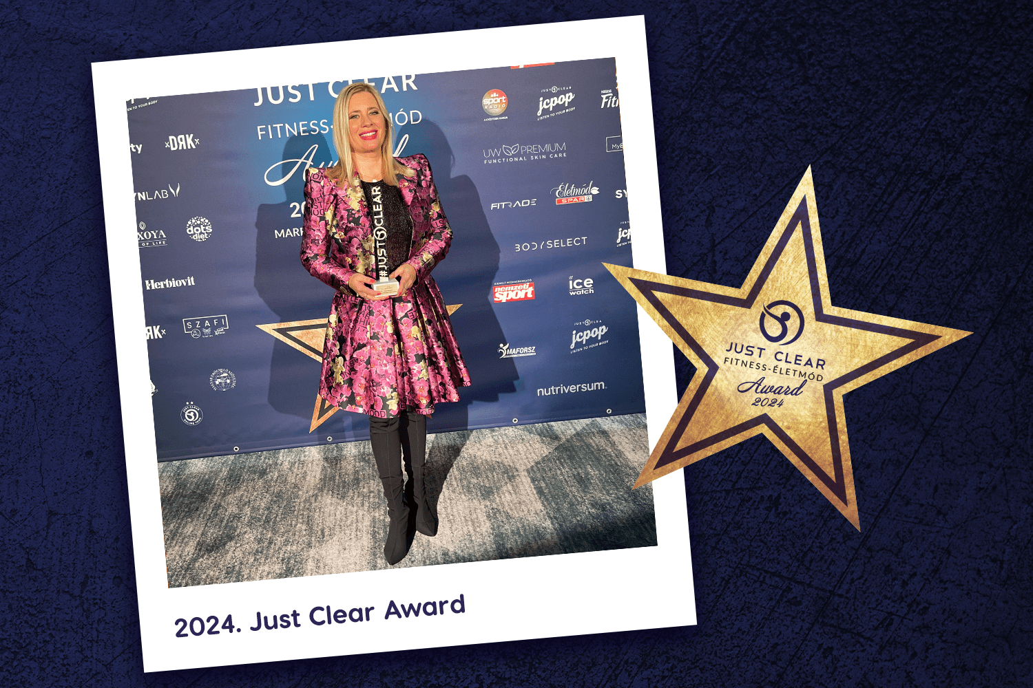 Just Clear Award 2024: ismét elnyertük az „Év Sportkréme” címet az UW Premium Sport krémmel