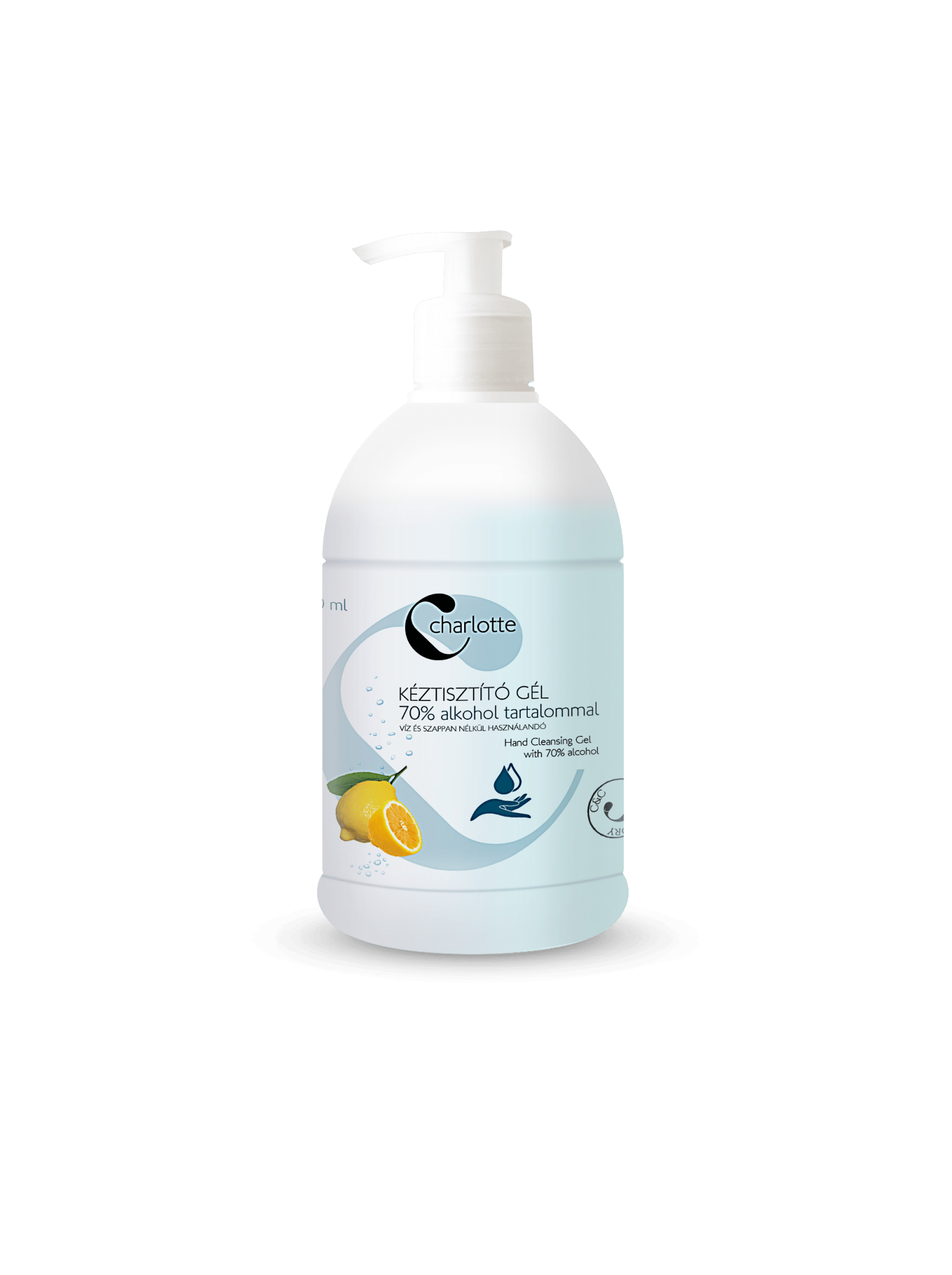 Charlotte Kéztisztító gél 500 ml