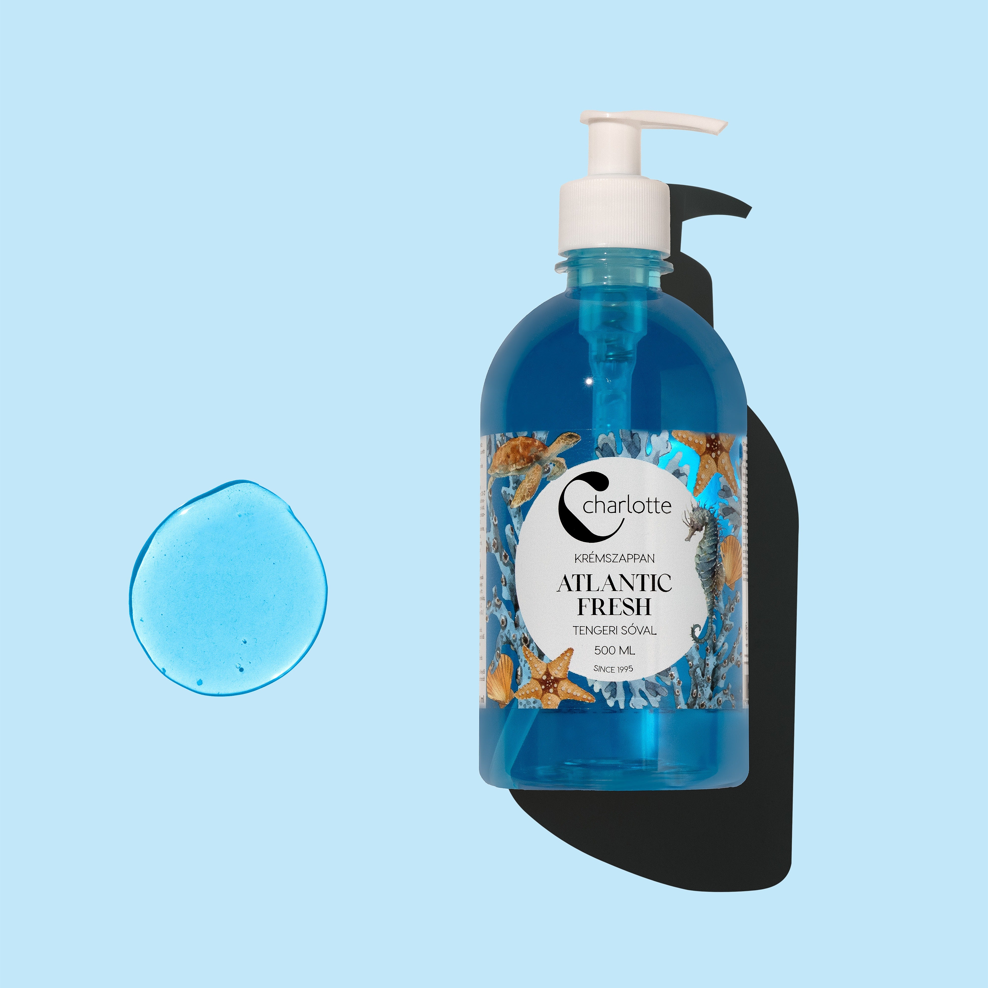 Charlotte Atlantic Fresh krémszappan 500 ml