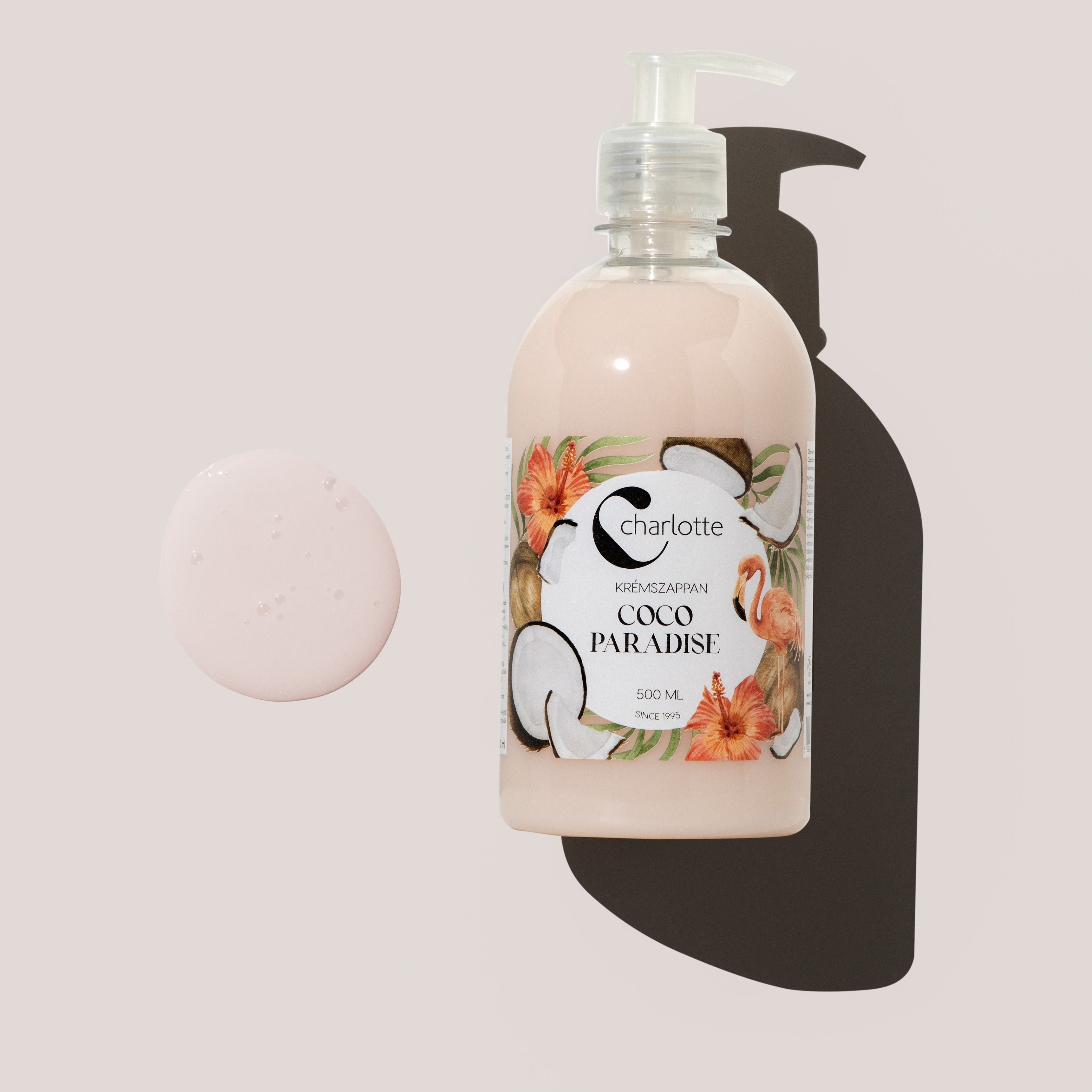 Charlotte Coco Paradise krémszappan 500 ml