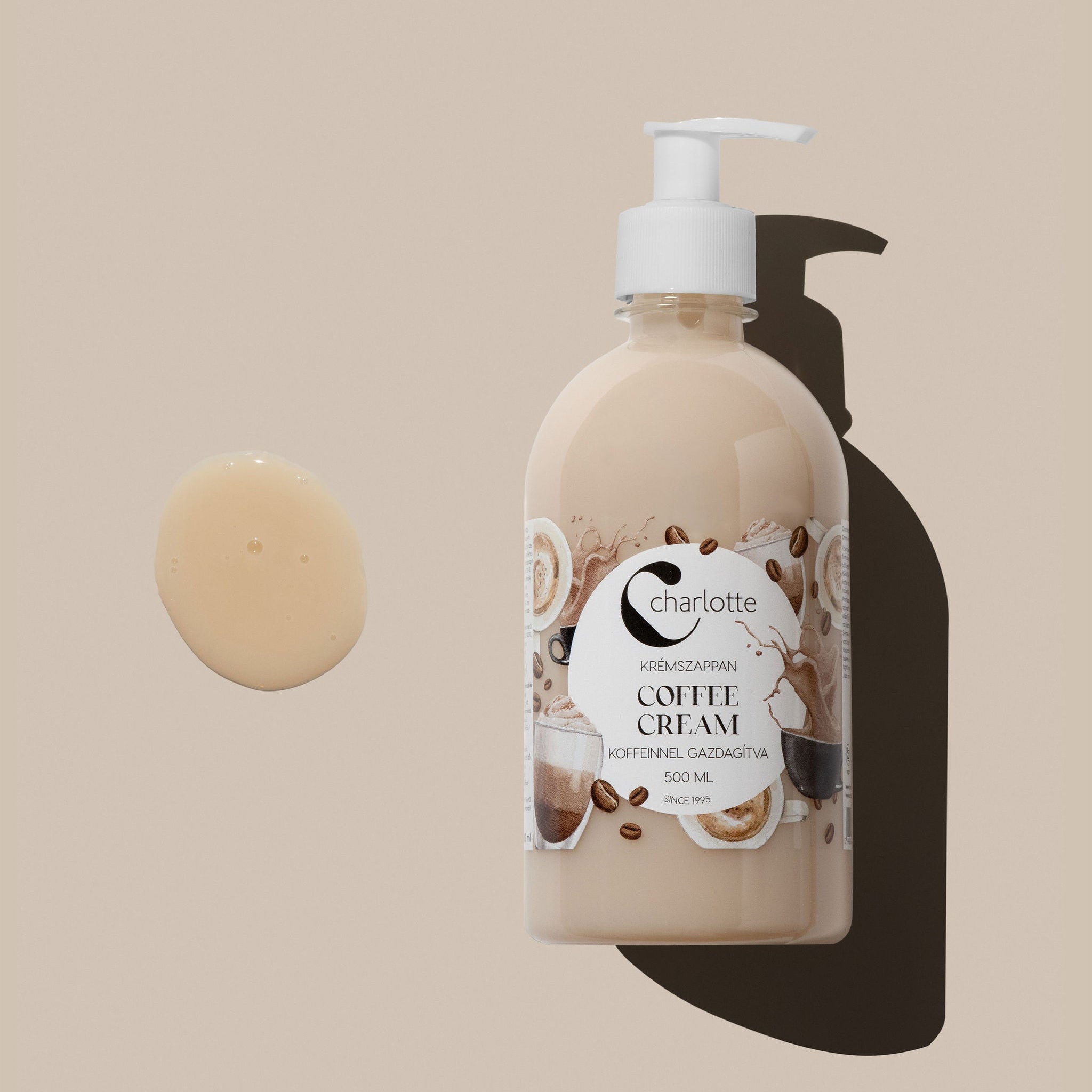 Charlotte Coffee Cream krémszappan 500 ml