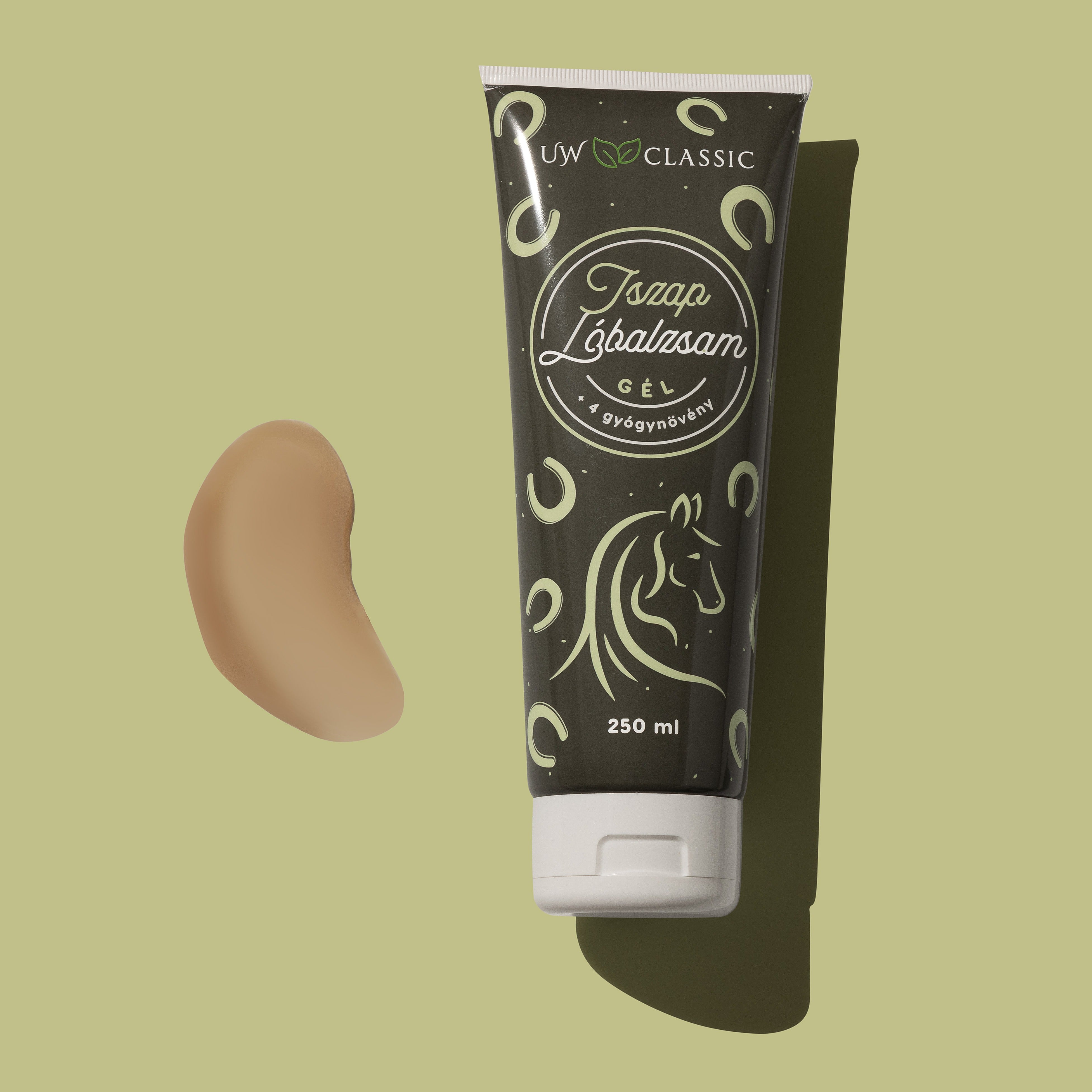 UW Classic Lóbalzsam Iszap kivonattal + 4 gyógynövény 250 ml