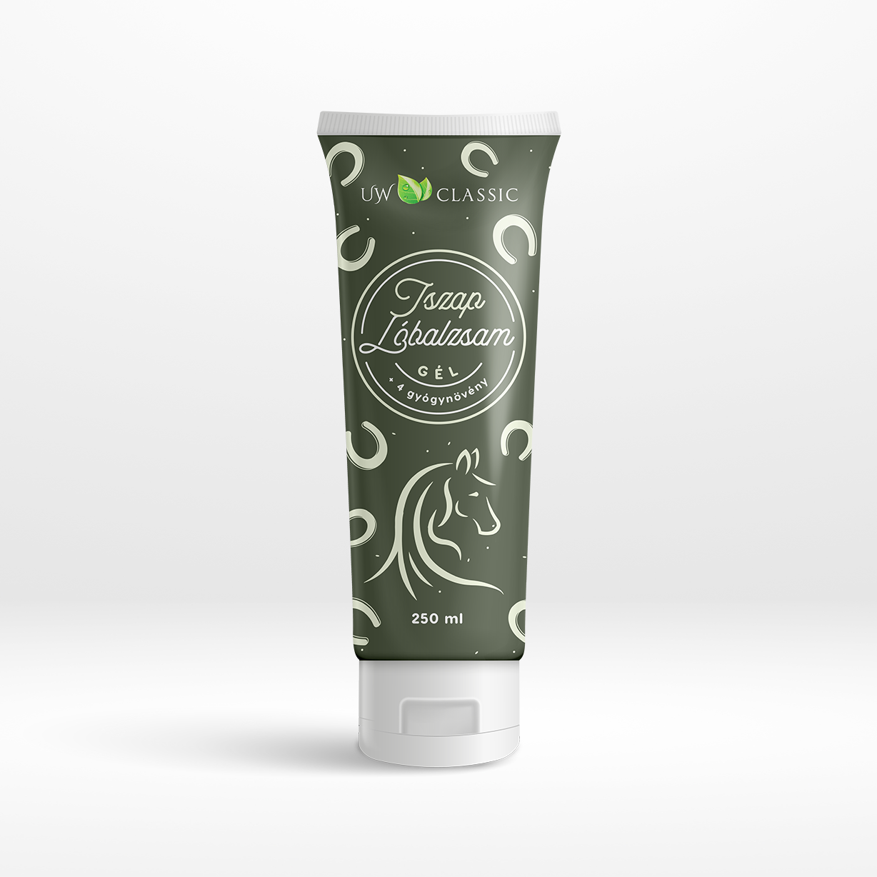 UW Classic Lóbalzsam Iszap kivonattal + 4 gyógynövény 250 ml