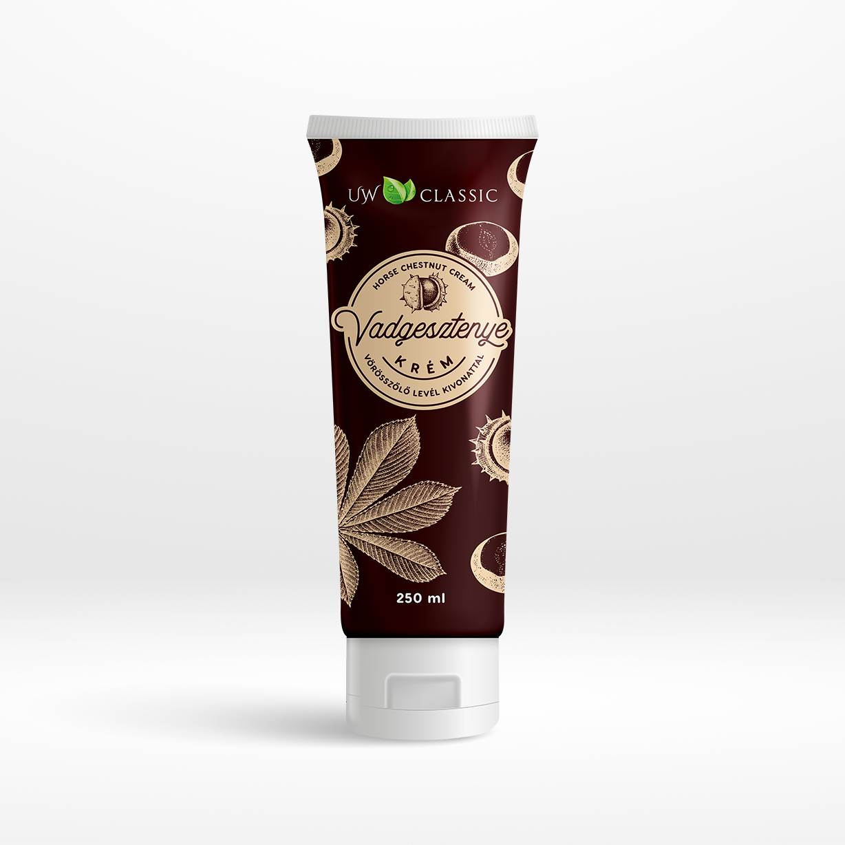 UW Classic Vadgesztenye krém vörösszőlő levél kivonattal 250 ml