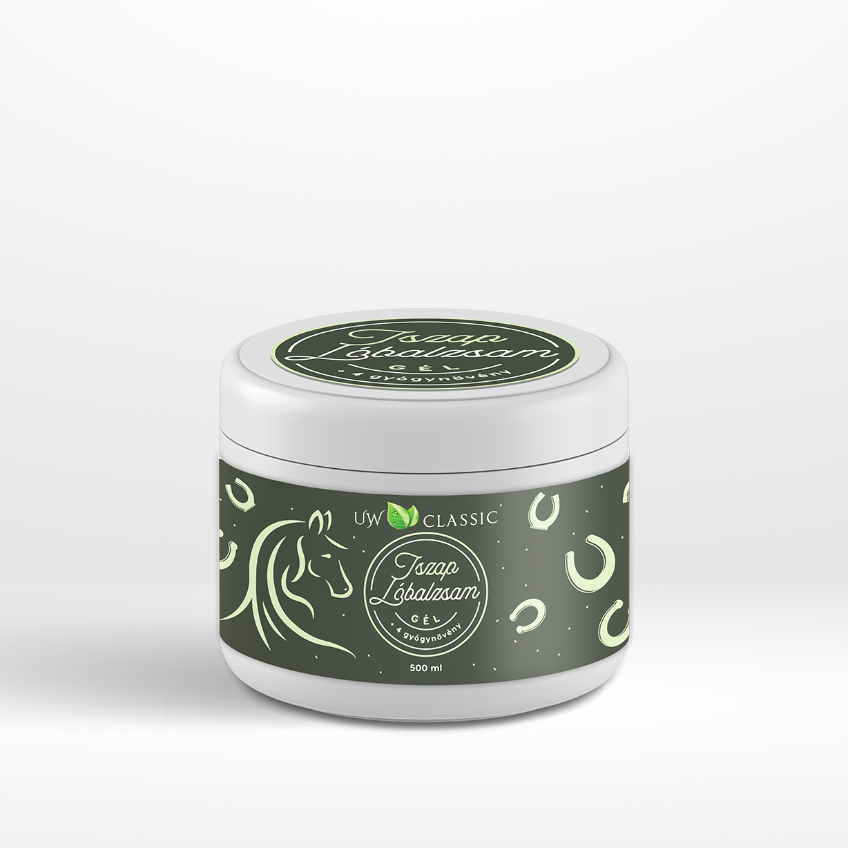 UW Classic Lóbalzsam Iszappal +4 gyógynövény 500 ml