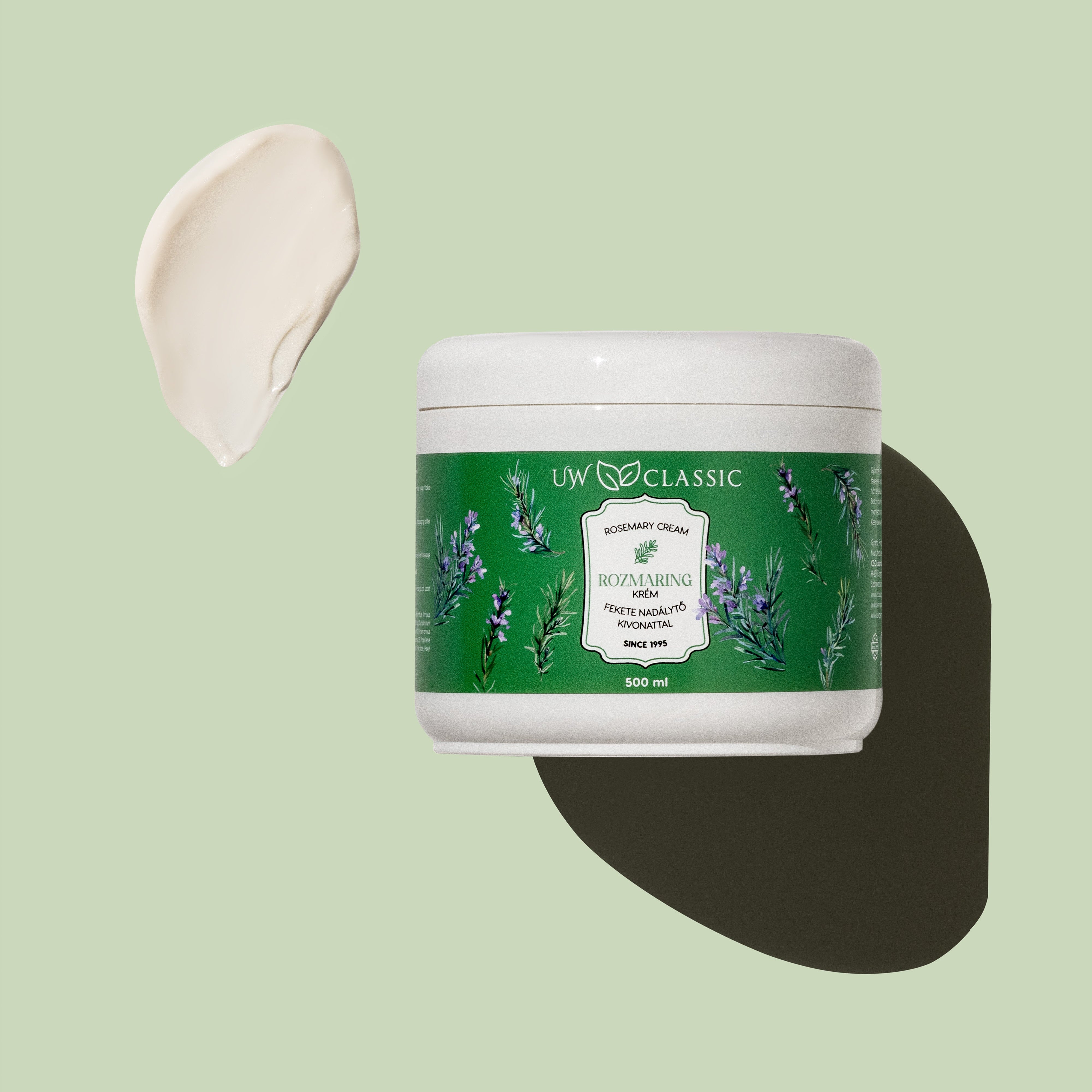 UW Classic Rozmaring krém feketenadálytővel 500 ml