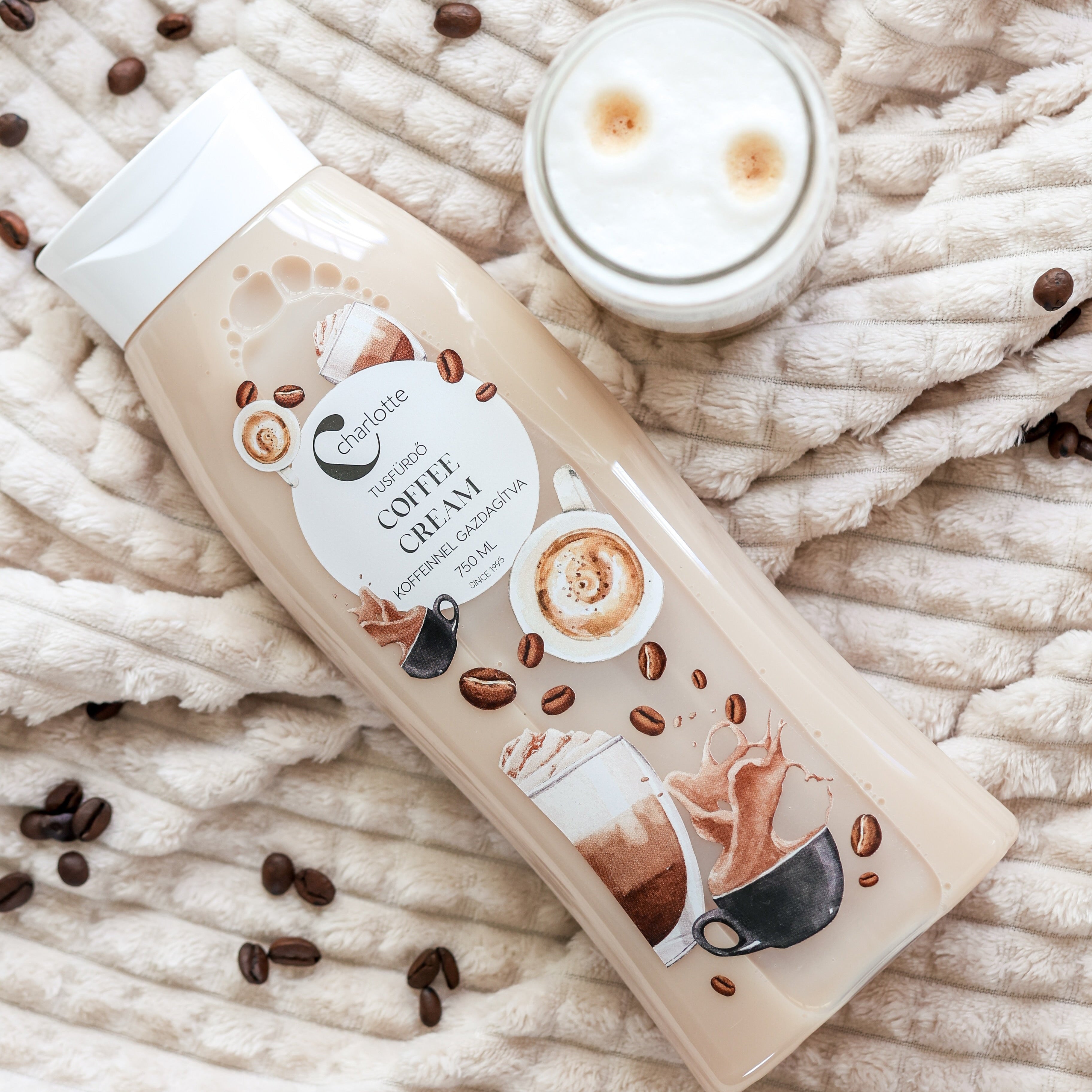 Charlotte Coffee Cream tusfürdő 750 ml