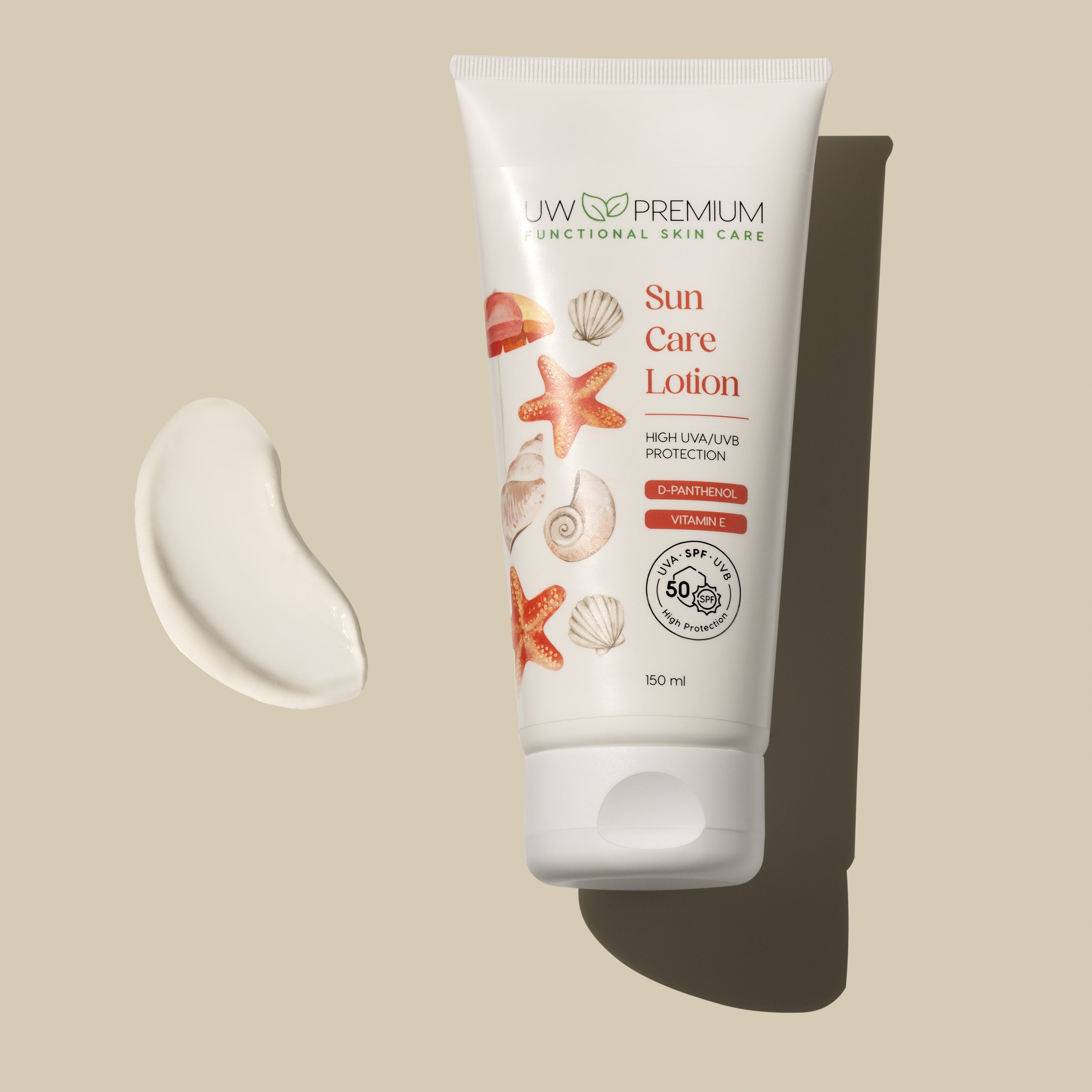 UW Premium Sun Care Lotion 50 SPF 150 ml