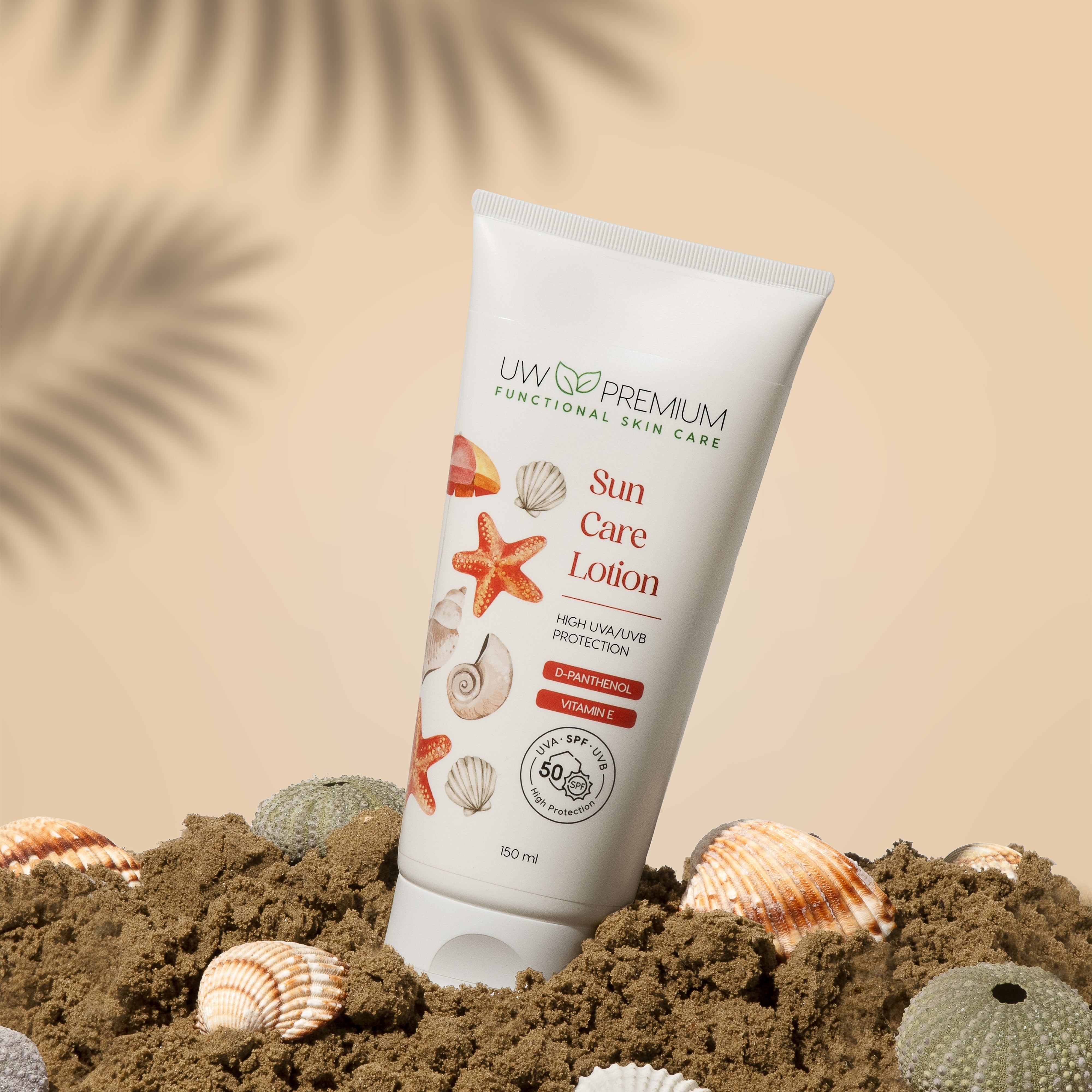 UW Premium Sun Care Lotion 50 SPF 150 ml