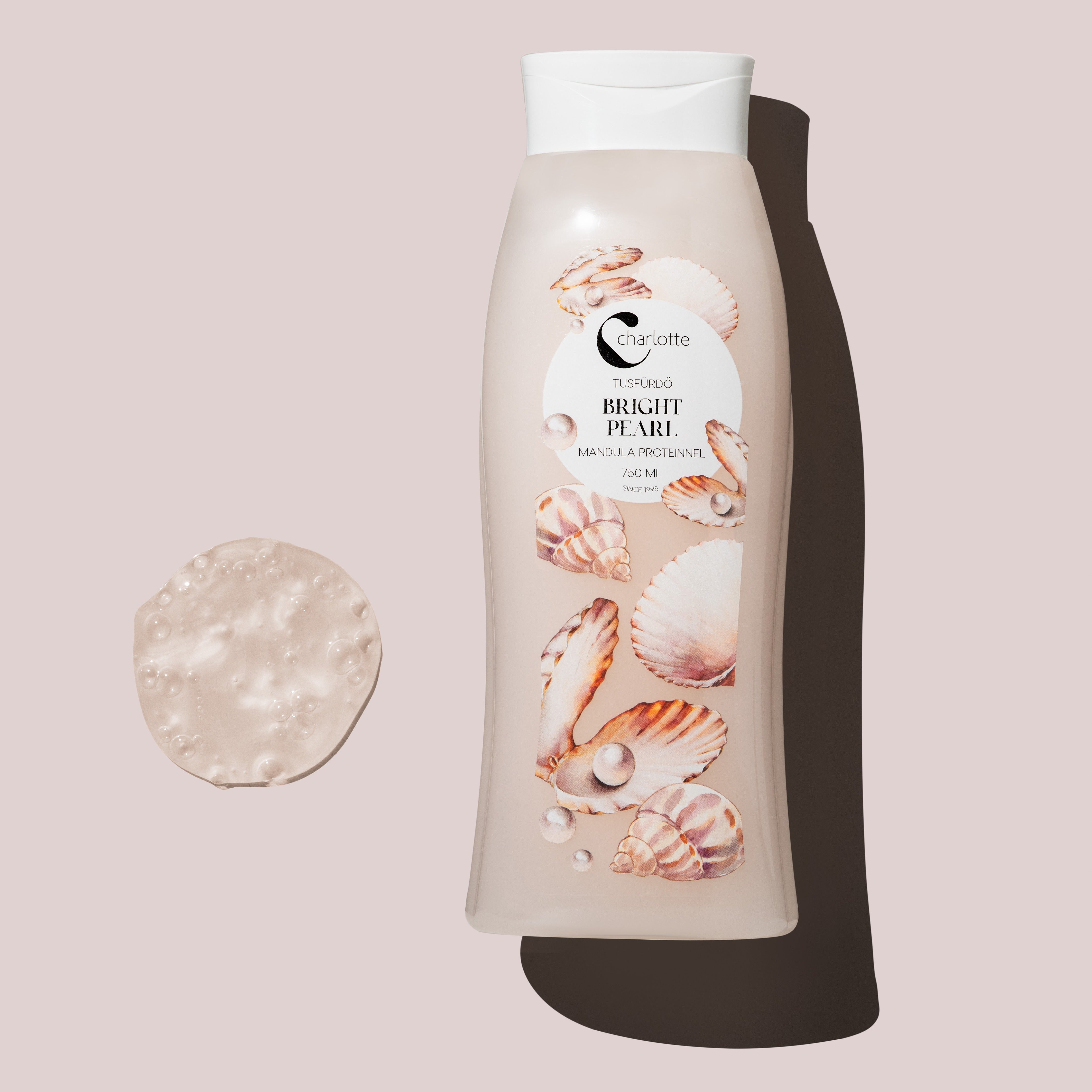 Charlotte Bright Pearl tusfürdő 750 ml