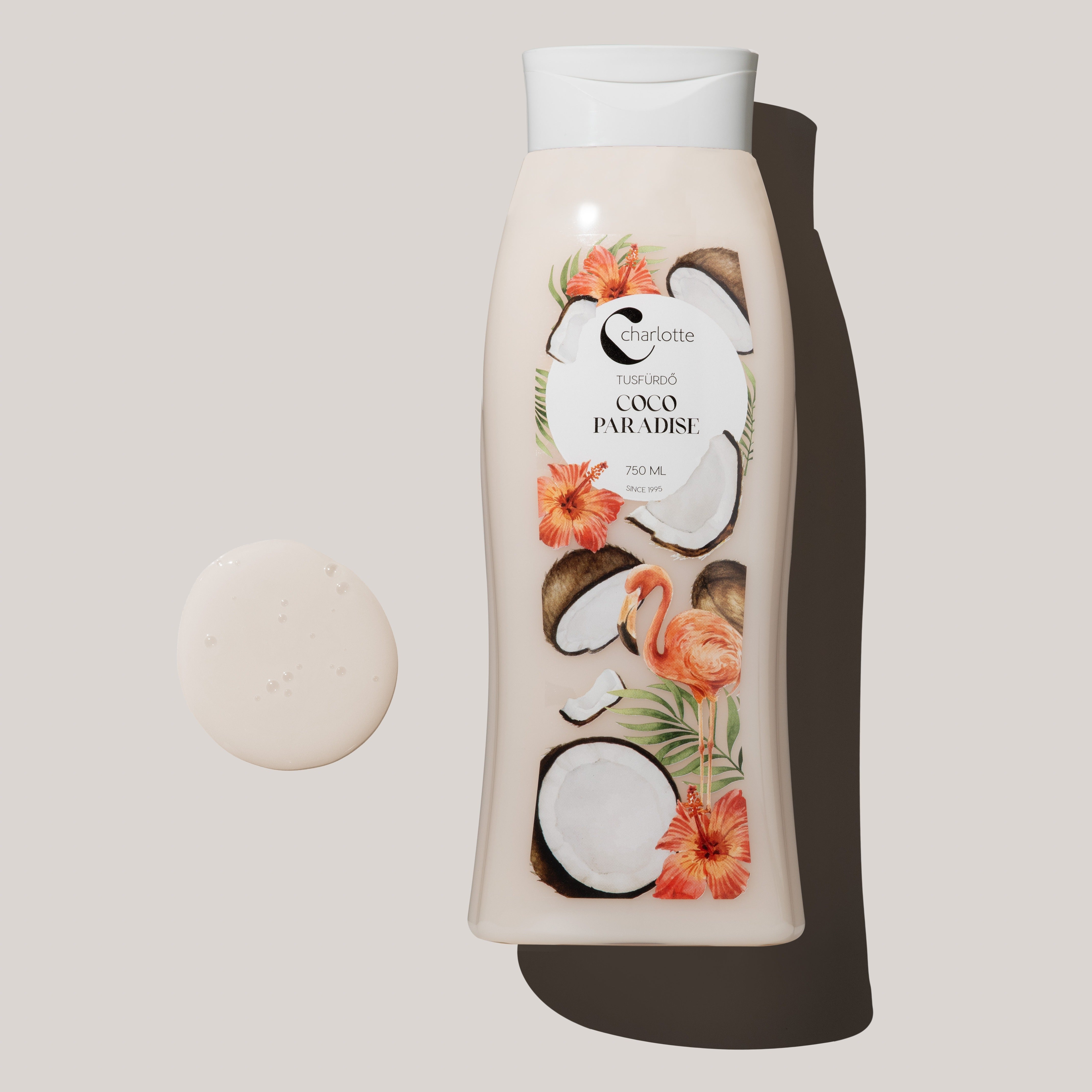 Charlotte Coco Paradise tusfürdő 750 ml