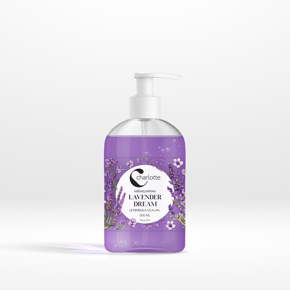Charlotte Lavender Dream krémszappan 500 ml