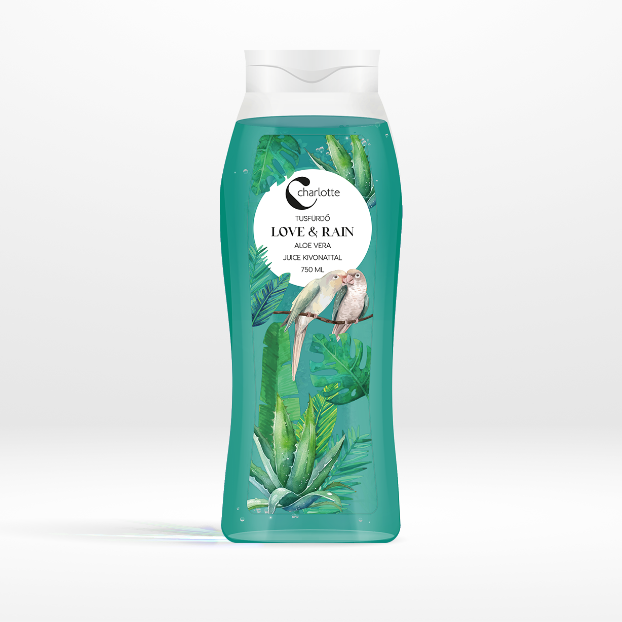 Charlotte Love & Rain tusfürdő 750 ml