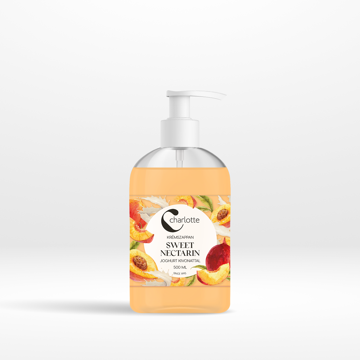 Charlotte Sweet Nectarin krémszappan 500 ml