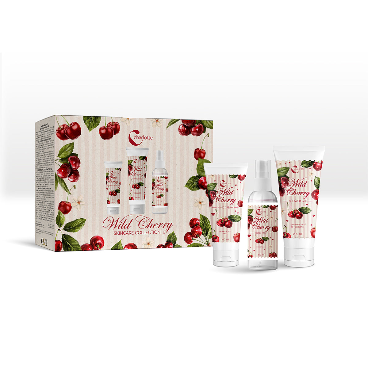 Charlotte Wild Cherry ajándékcsomag