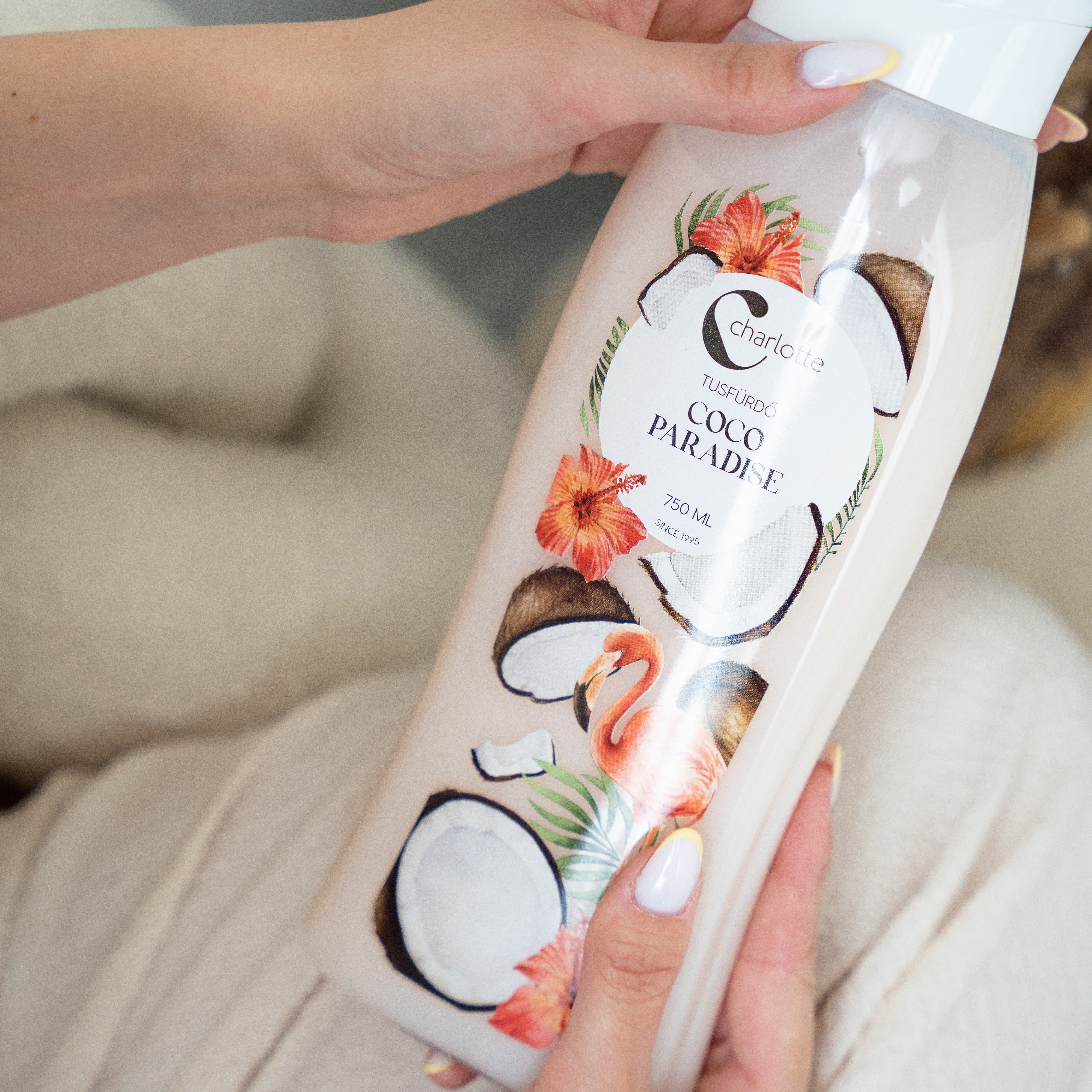 Charlotte Coco Paradise tusfürdő 750 ml