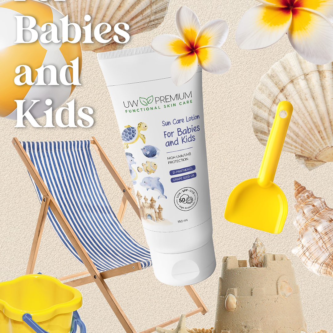 UW Premium Sun Care Lotion For Babies and Kids 50 SPF 150 ml