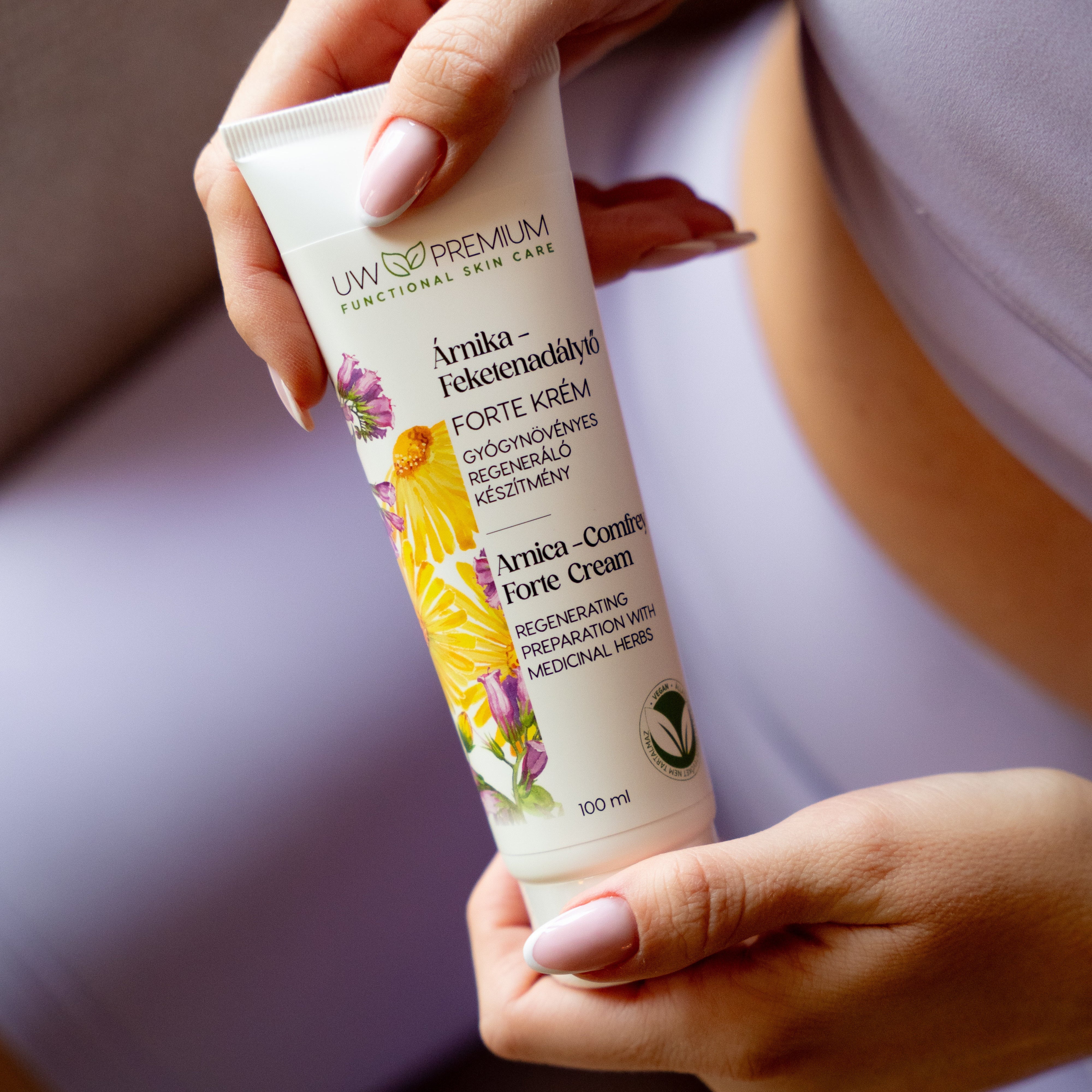 UW Premium Árnika - Feketenadálytő FORTE krém 100 ml