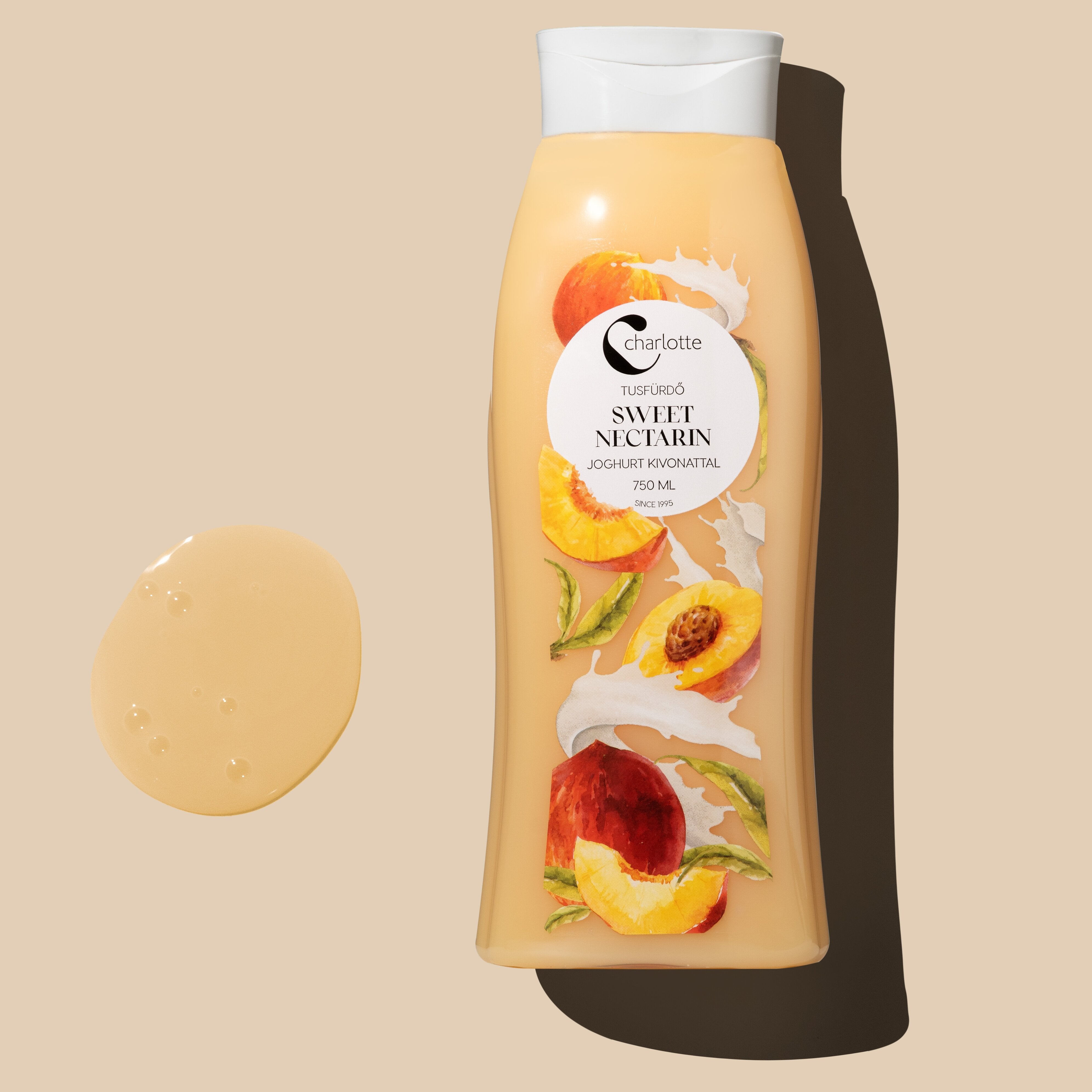 Charlotte Sweet Nectarin tusfürdő 750 ml