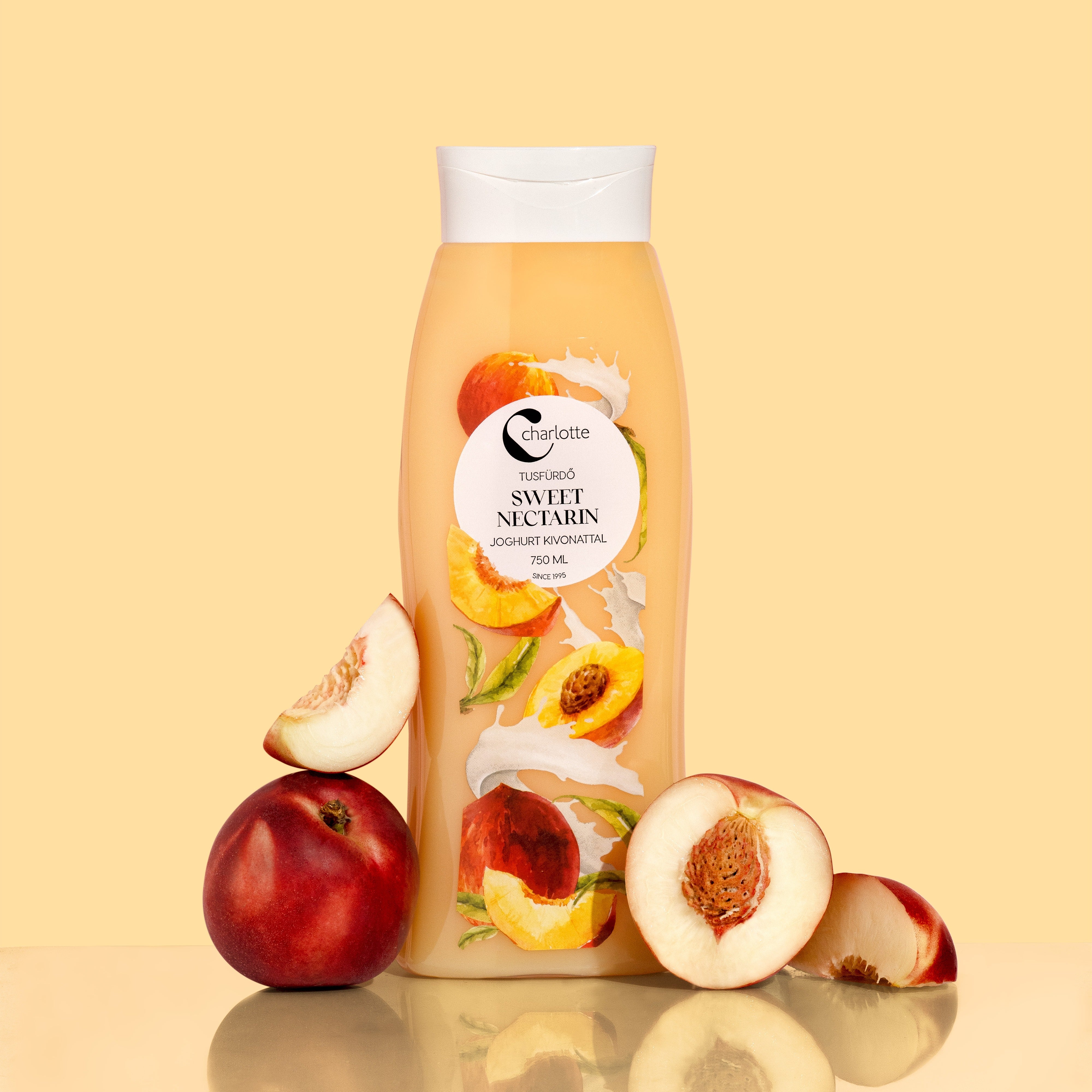 Charlotte Sweet Nectarin tusfürdő 750 ml