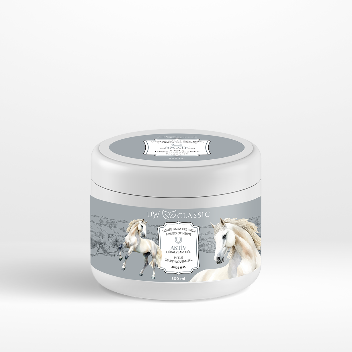 UW Classic Lóbalzsam Aktív +9 gyógynövény 500 ml