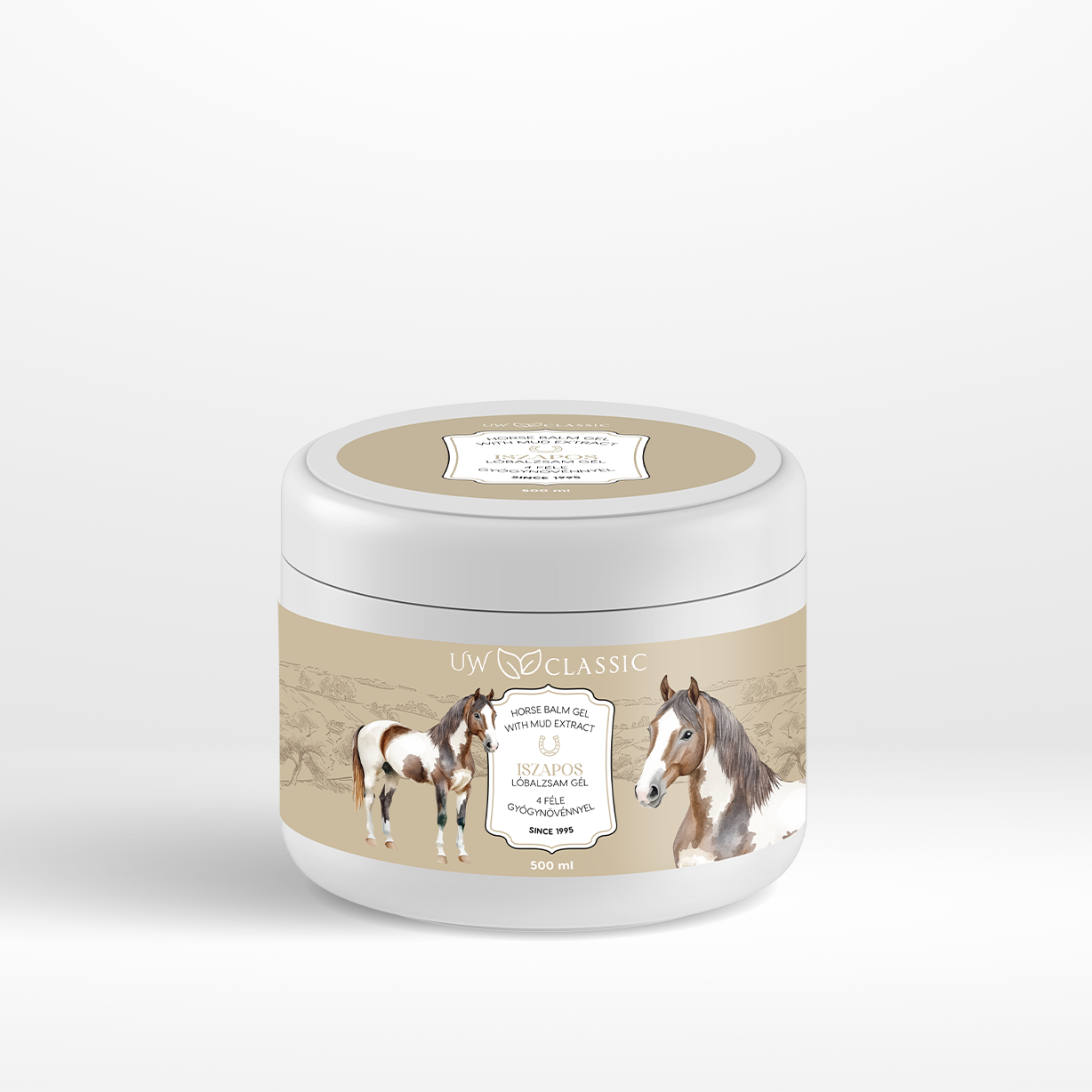 UW Classic Lóbalzsam Iszappal +4 gyógynövény 500 ml