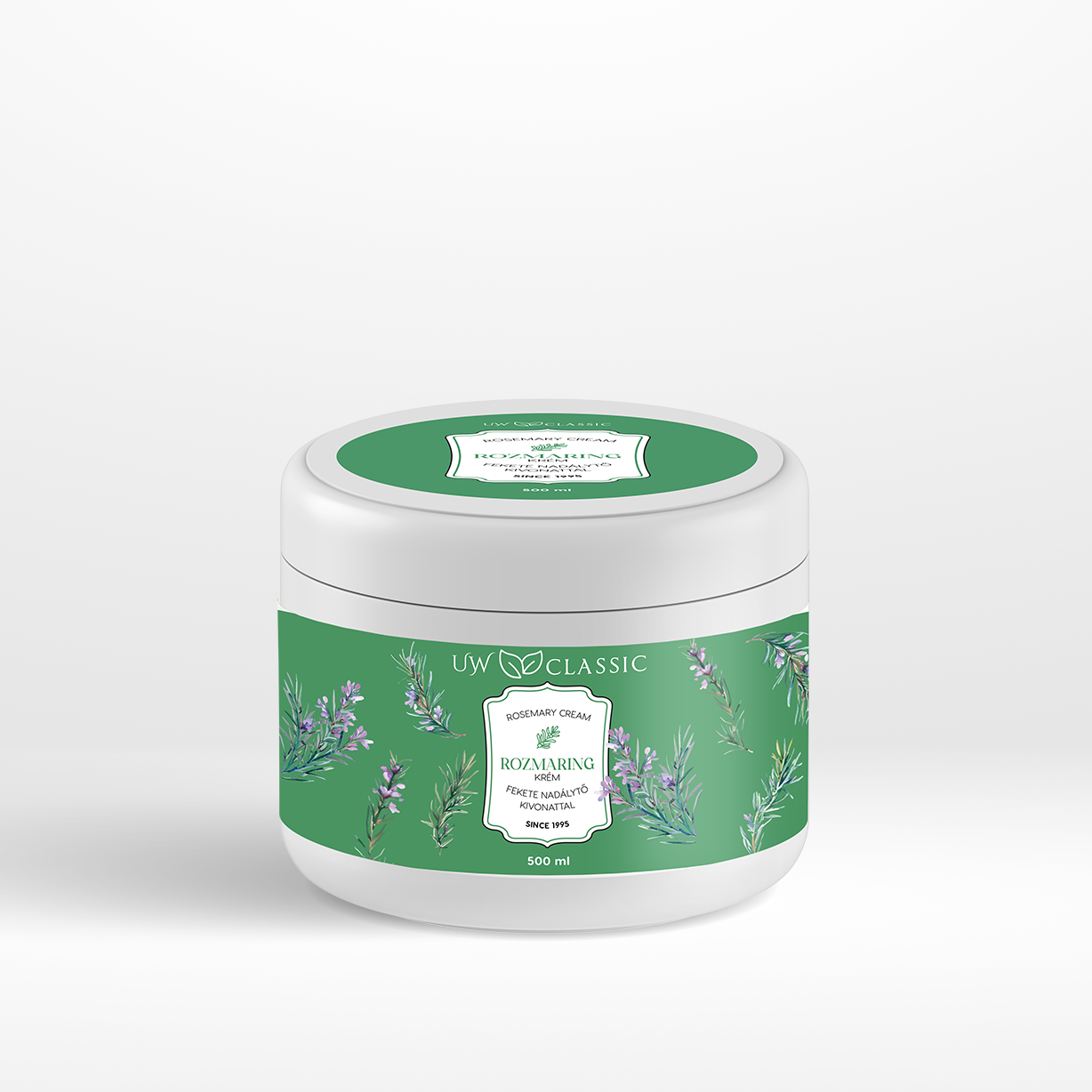 UW Classic Rozmaring krém feketenadálytővel 500 ml