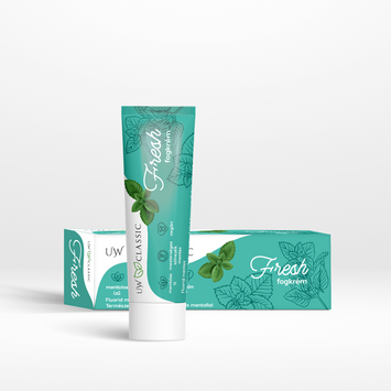 UW Classic Fresh - Fluoridmentes fogkrém 75 ml