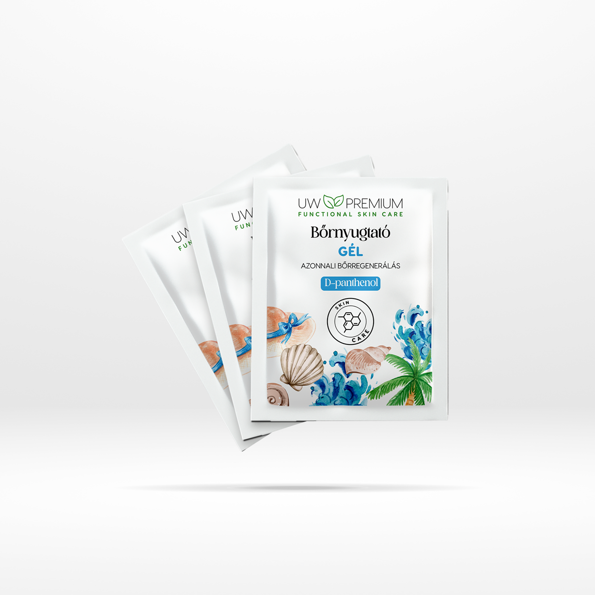 UW Premium Bőrnyugtató gél + D-panthenol 5 ml termékminta