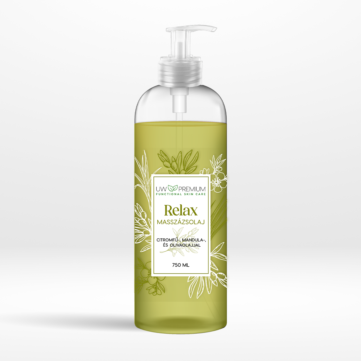 UW Premium Relax Masszázsolaj 750 ml